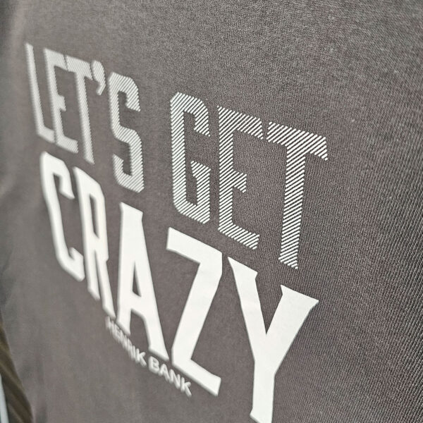 Lets Get Crazy - Tshirt (Grå) - Image 4